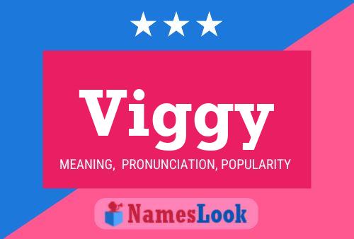 Viggy Name Poster