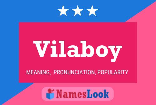 Vilaboy Name Poster