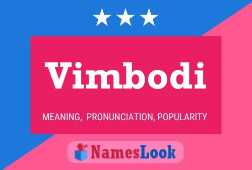 Vimbodi Name Poster