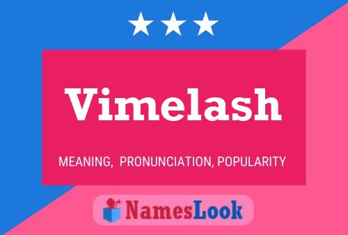 Vimelash Name Poster