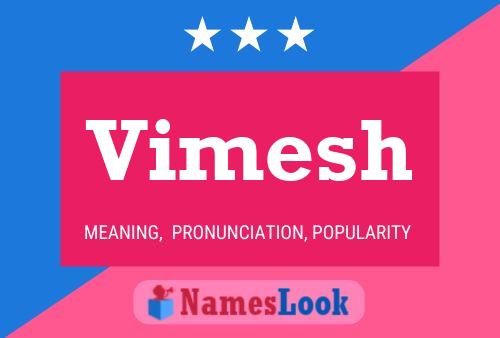 Vimesh Name Poster