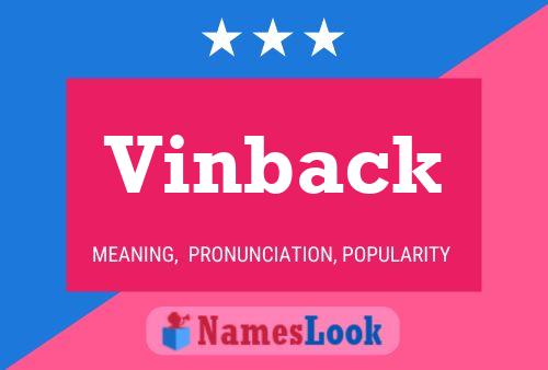 Vinback Name Poster