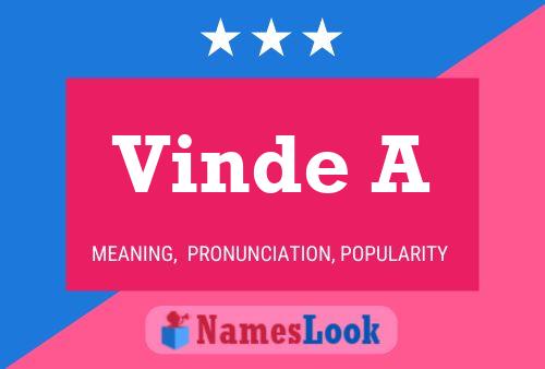 Vinde A Name Poster