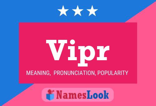 Vipr Name Poster