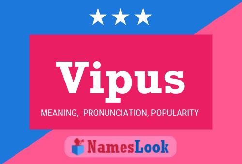 Vipus Name Poster