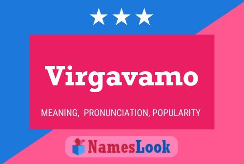 Virgavamo Name Poster