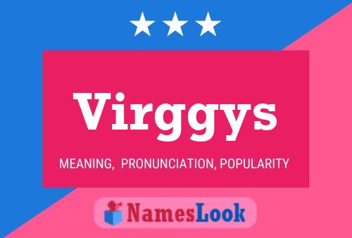 Virggys Name Poster