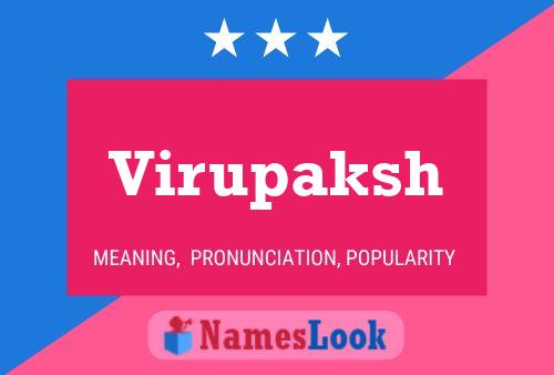 Virupaksh Name Poster