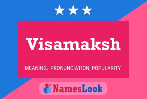 Visamaksh Name Poster