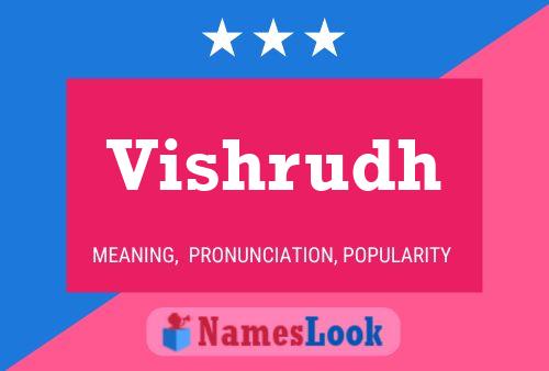 Vishrudh Name Poster