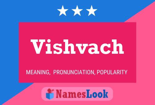 Vishvach Name Poster