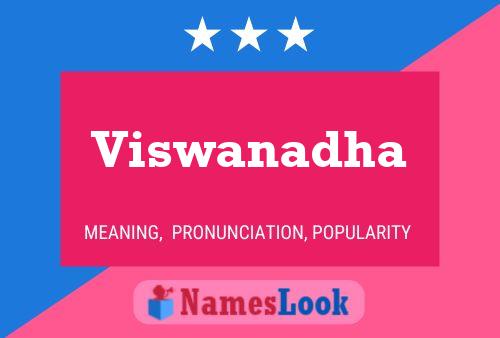 Viswanadha Name Poster