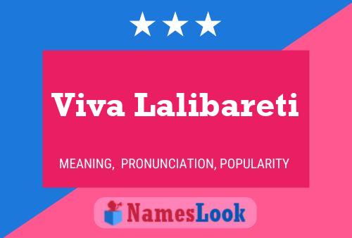 Viva Lalibareti Name Poster