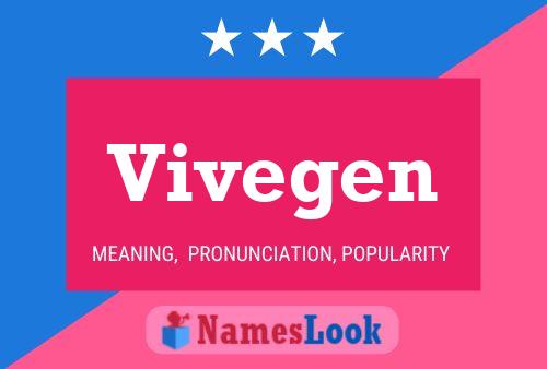 Vivegen Name Poster