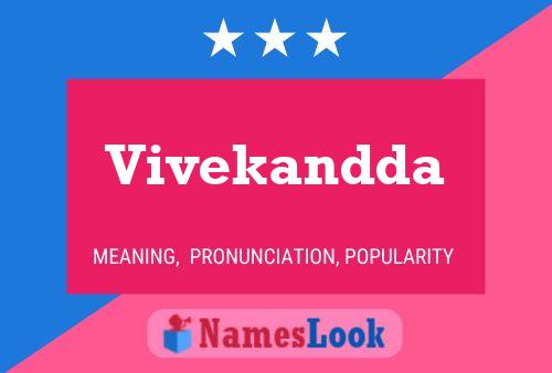 Vivekandda Name Poster