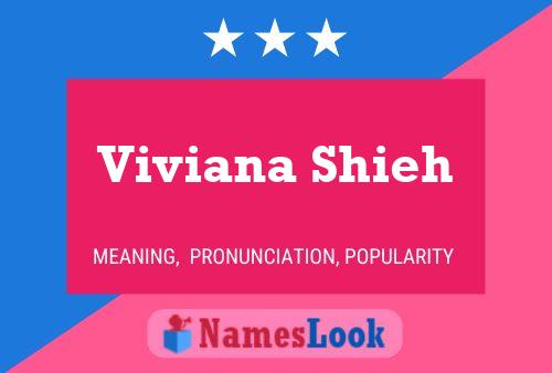 Viviana Shieh Name Poster