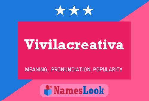 Vivilacreativa Name Poster