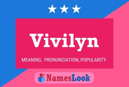 Vivilyn Name Poster