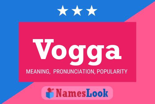 Vogga Name Poster