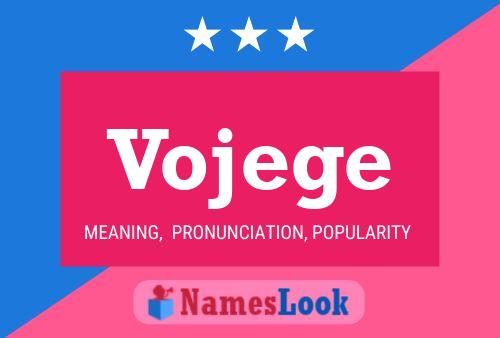 Vojege Name Poster