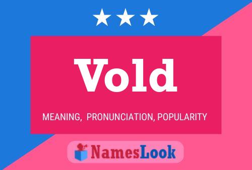 Vold Name Poster