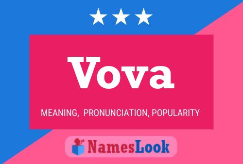 Vova Name Poster