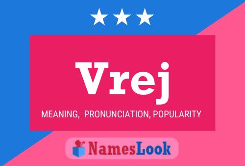 Vrej Name Poster