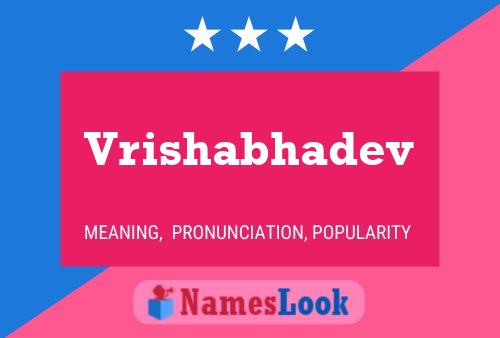 Vrishabhadev Name Poster