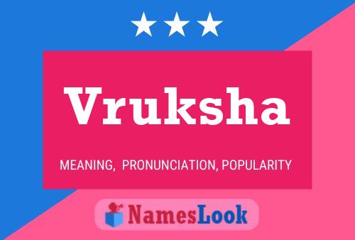 Vruksha Name Poster