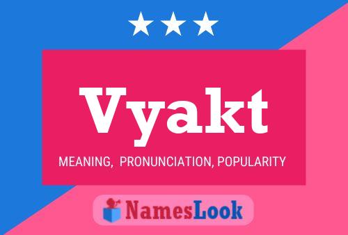 Vyakt Name Poster