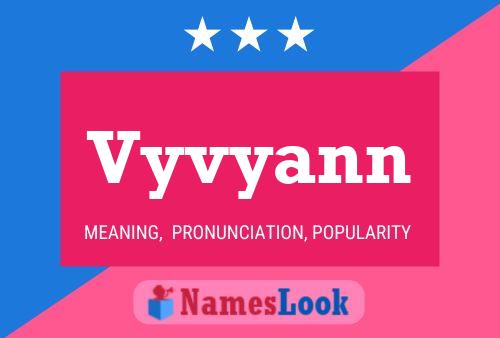 Vyvyann Name Poster