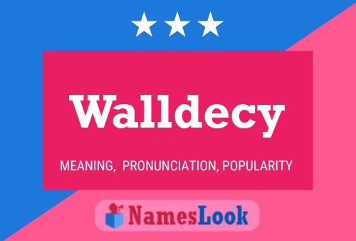 Walldecy Name Poster