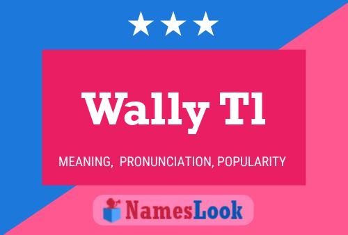 Wally Tl Name Poster