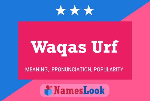 Waqas Urf Name Poster