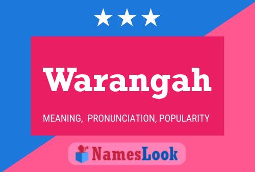 Warangah Name Poster