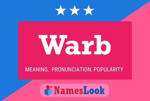 Warb Name Poster