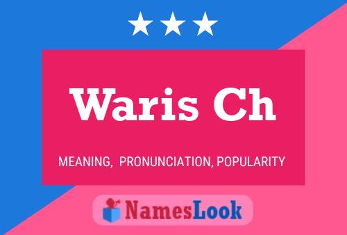 Waris Ch Name Poster