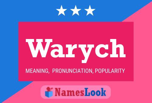 Warych Name Poster