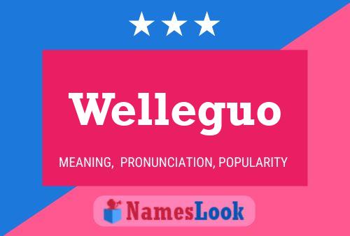 Welleguo Name Poster