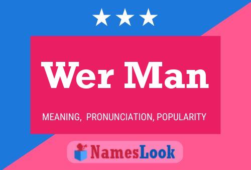 Wer Man Name Poster