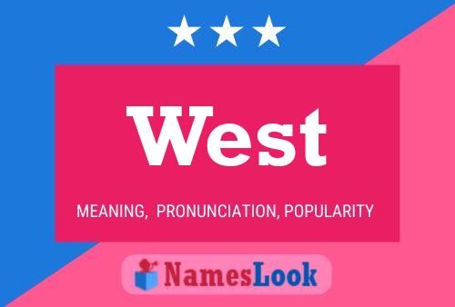 West Name Poster