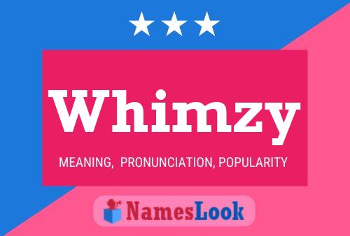 Whimzy Name Poster