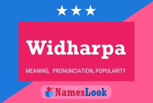 Widharpa Name Poster