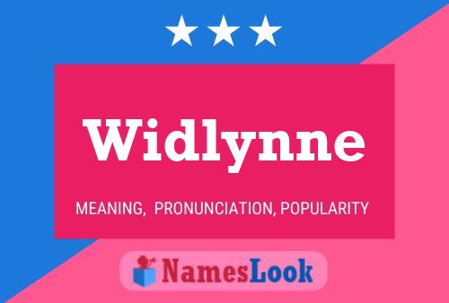 Widlynne Name Poster