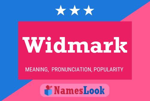 Widmark Name Poster