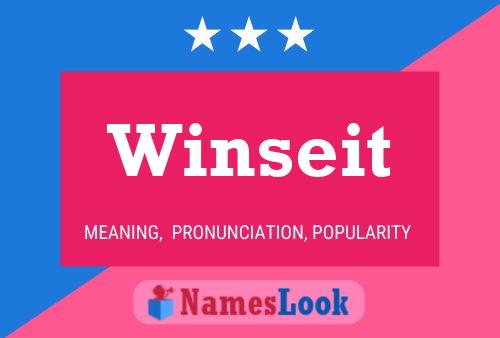 Winseit Name Poster