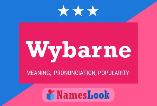 Wybarne Name Poster