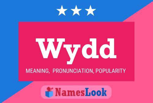 Wydd Name Poster