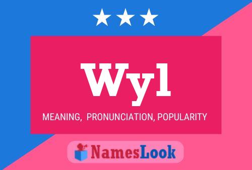 Wyl Name Poster