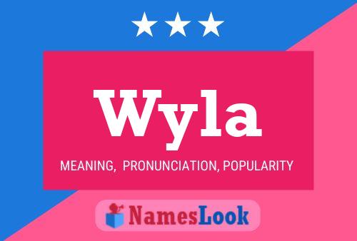 Wyla Name Poster